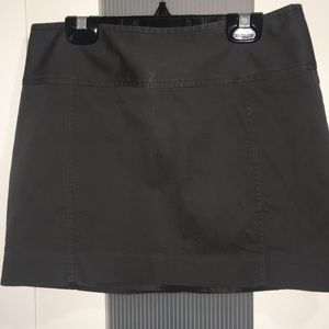 Express grey mini skirt